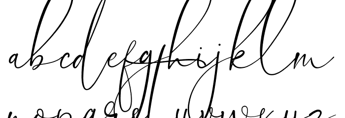 Mylola Font LOWERCASE