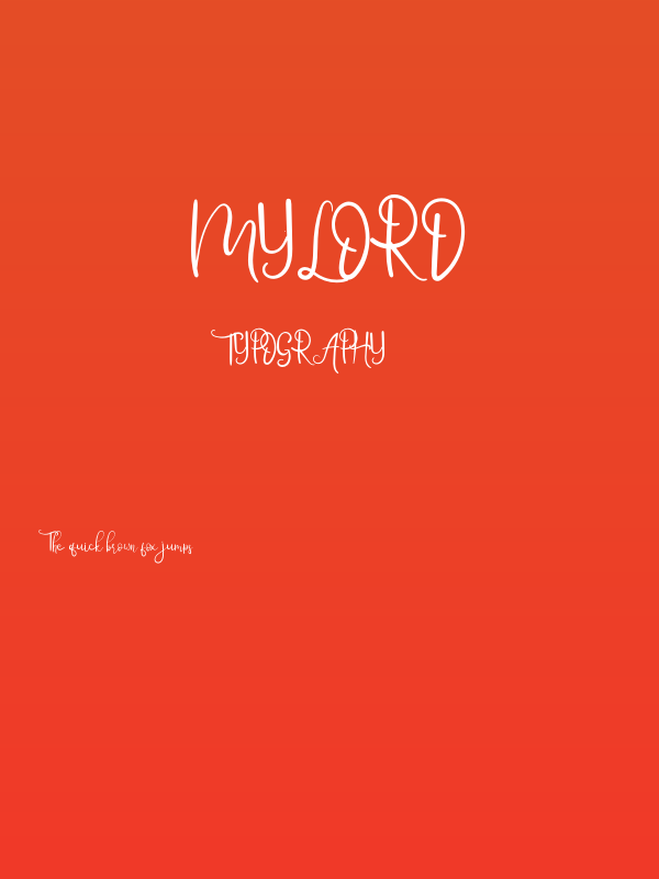 Mylord Poster