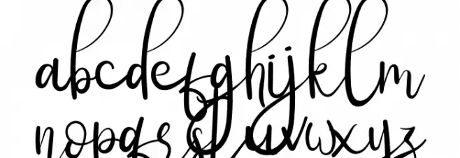 Mylord フォント 小文字