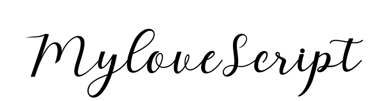 MyloveScript  免费字体下载