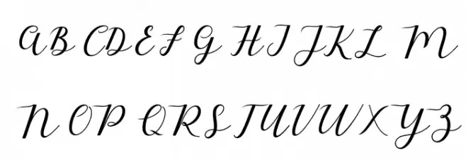 MyloveScript Шрифта ВЕРХНИЙ