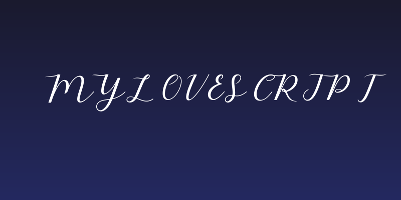MyloveScript Social Header