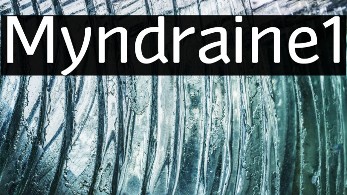 Myndraine1 Example 1