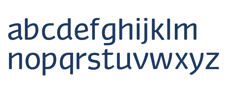 Myndraine1 Lowercase