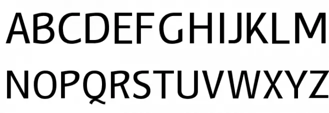 Myndraine 字体 大写