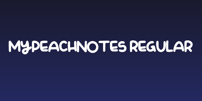Mypeachnotes Regular Social Header