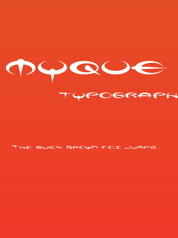 Myque Rounded Poster