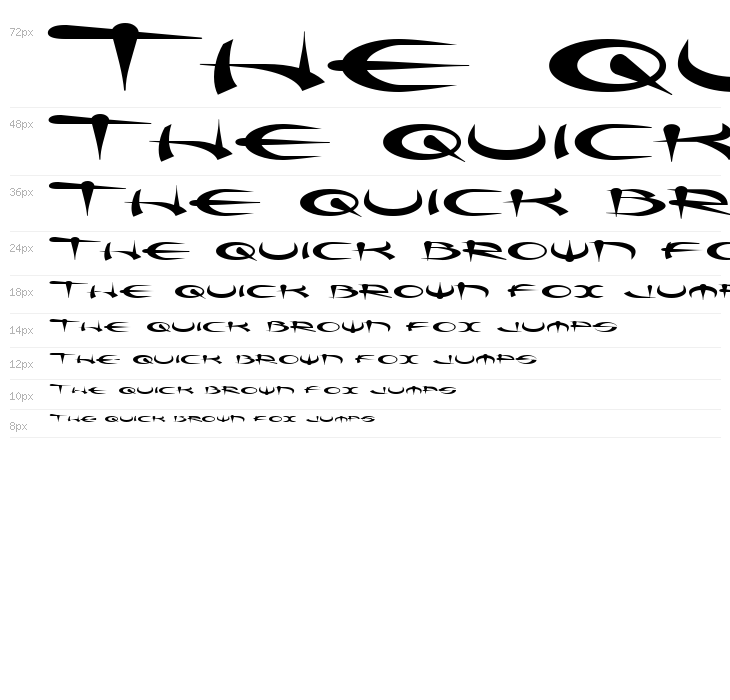 Myque Straight Waterfall