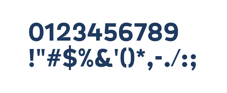 Myra 4F Caps Bold Other Characters