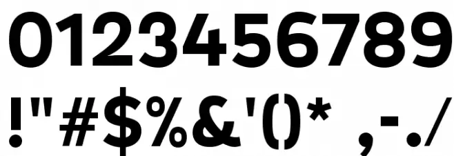 Myra 4F Caps Bold Font OTHER CHARS