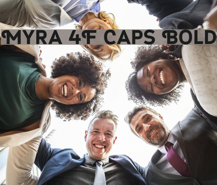 Myra 4F Caps Bold Example 2
