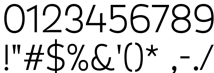 Myra 4F Caps Light Font OTHER CHARS