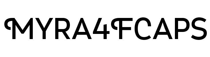 Myra4FCaps Font