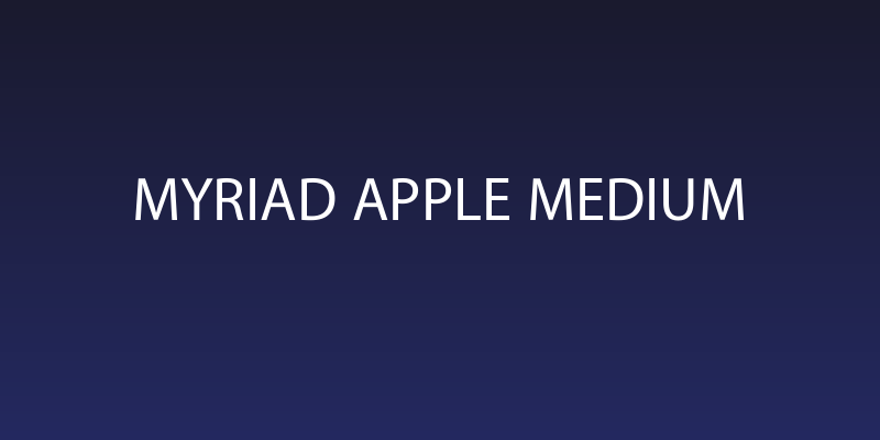 Myriad Apple Medium Social Header