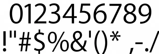 Myriad Apple Text Fuentes OTROS CHARS