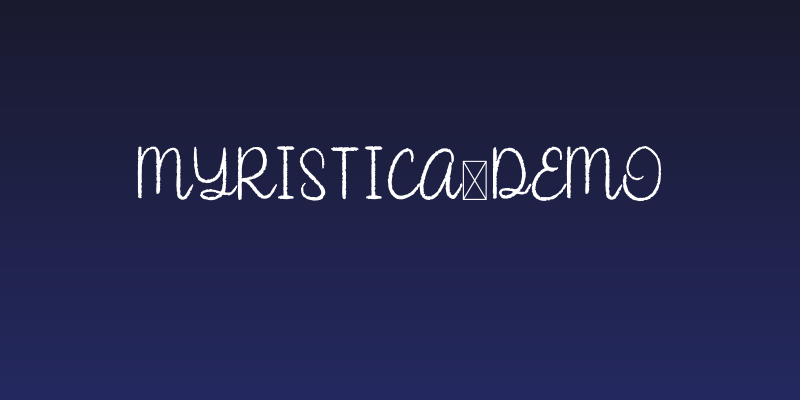 Myristica-DEMO Social Header