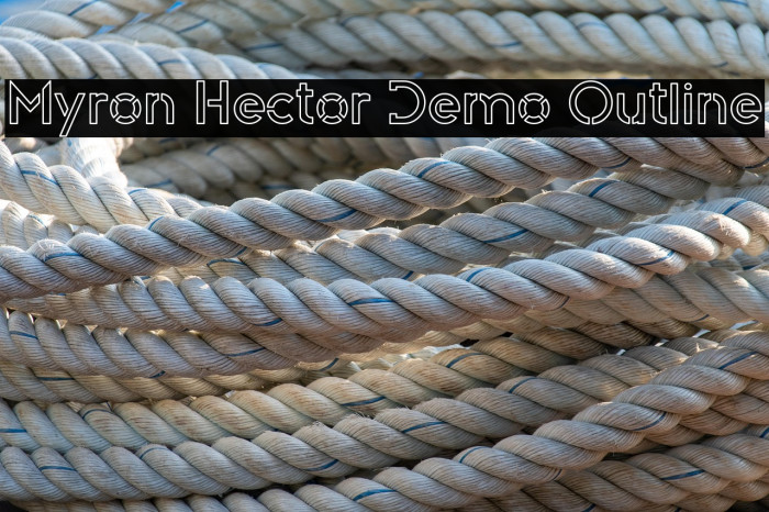 Myron Hector Demo Outline Example 3