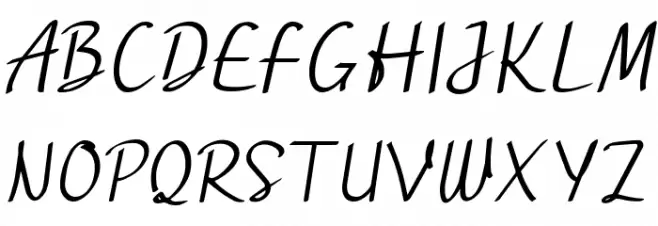 Myrtale Handwritten Schriftart Groß