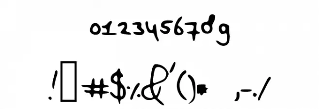 Myrthe Font OTHER CHARS