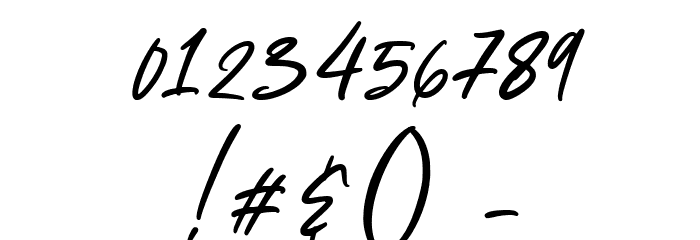 Myrwala Regular Font OTHER CHARS
