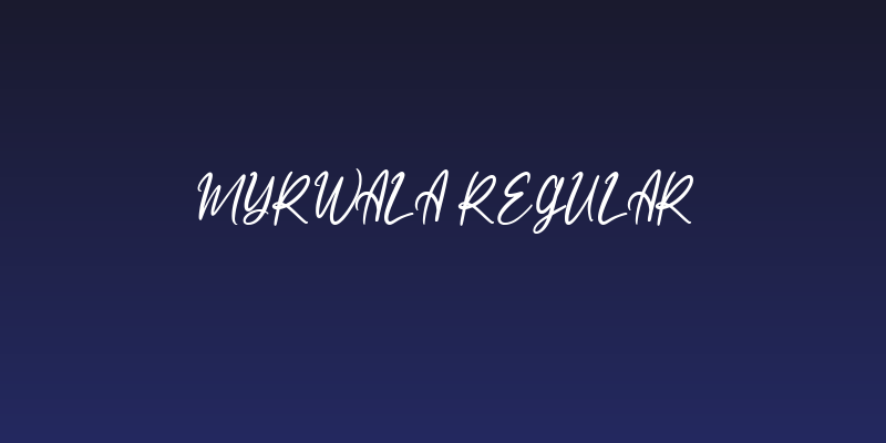 Myrwala Regular Social Header
