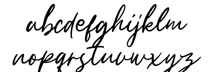Myrwala Regular Font LOWERCASE