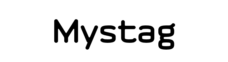 Mystag  नि: शुल्क फ़ॉन्ट्स डाउनलोड