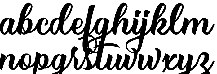 Mysteries of Passion Personal Use Font LOWERCASE