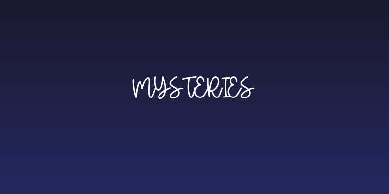 Mysteries Social Header