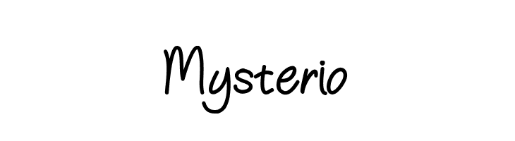 Mysterio  नि: शुल्क फ़ॉन्ट्स डाउनलोड