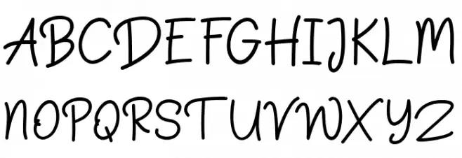 Mysterio Schriftart Groß