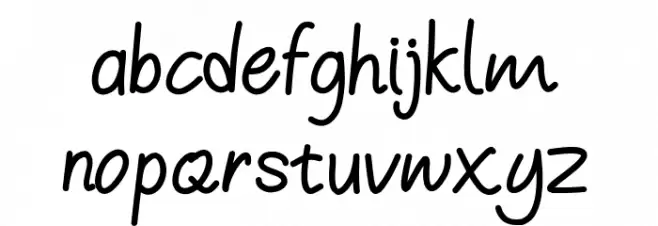 Mysterio Font LOWERCASE