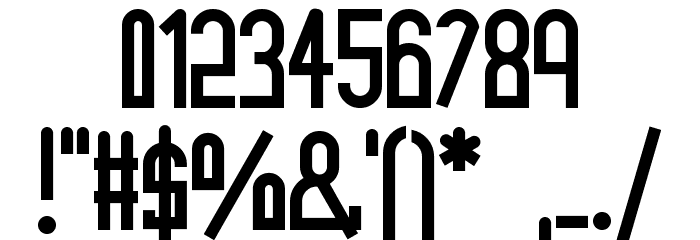 Mysterious 101 Font OTHER CHARS