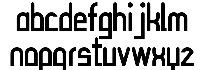 Mysterious 101 Font LOWERCASE