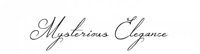Mysterious Elegance  Frei Schriftart Herunterladen