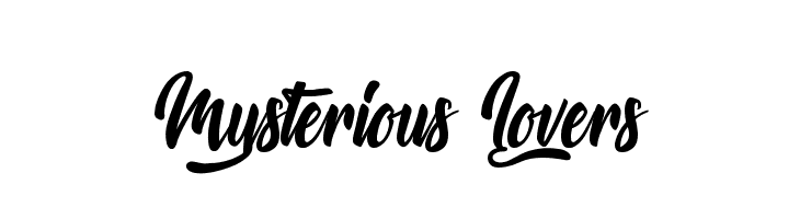 Mysterious Lovers Font