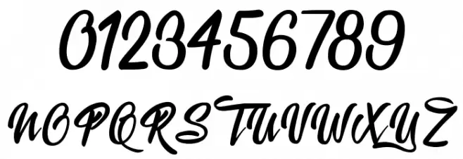 Mysterious Lovers Font OTHER CHARS