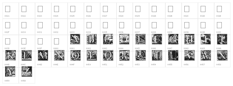 MysteriousVoyage Character Map