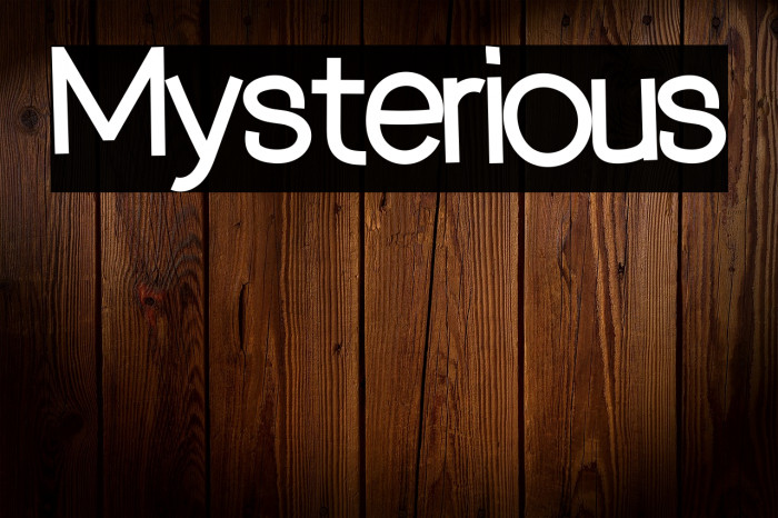 Mysterious Example 1