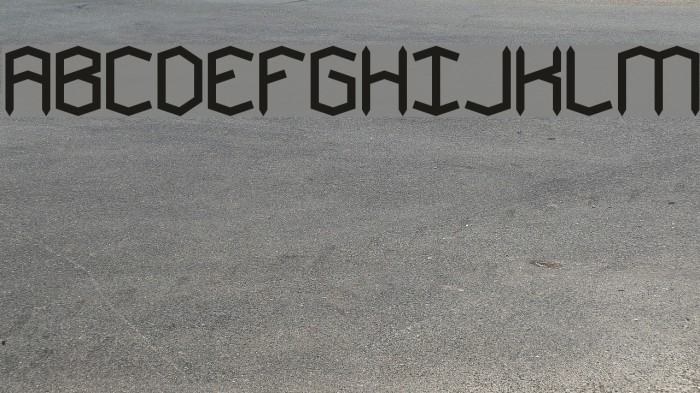 Mysterons BRK Font examples