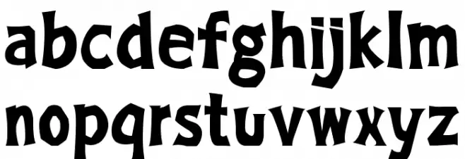 Mystery-Day 字体 小写