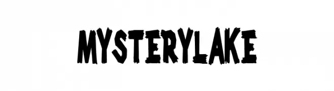 Mystery Lake  les polices de caractères gratuit tlcharger