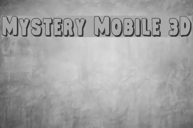 Mystery Mobile 3D Polices examples