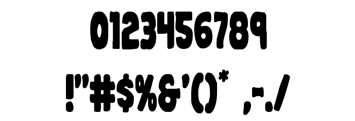 Mystery Mobile Condensed Font OTHER CHARS