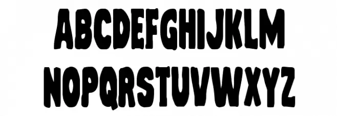 Mystery Mobile Condensed フォント 大文字