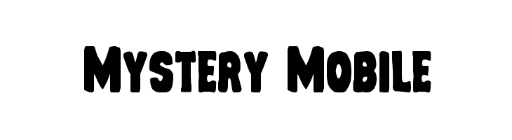 Mystery Mobile Font