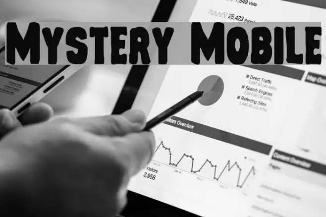 Mystery Mobile Font examples