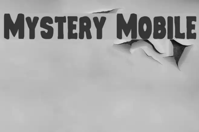 Mystery Mobile Font examples