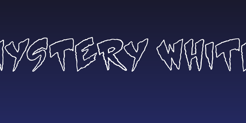 Mystery White Social Header