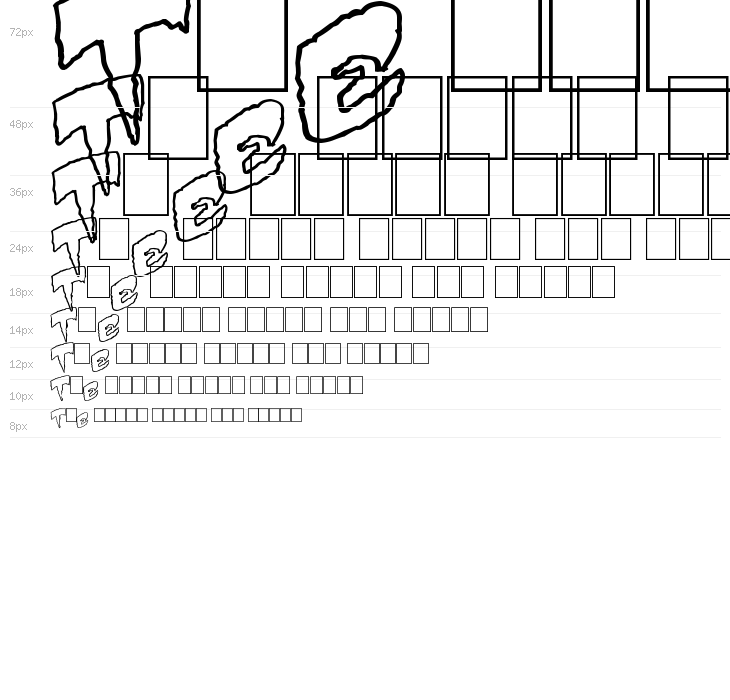 Mystery White Waterfall